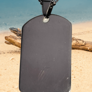 Moyenne GI Médaille Acier Chirurgical Gravée avec Photomontage Personnalisé